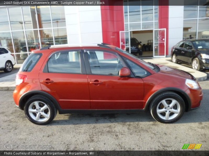  2007 SX4 Convenience AWD Sunlight Copper Pearl