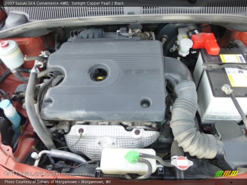  2007 SX4 Convenience AWD Engine - 2.0 Liter DOHC 16-Valve 4 Cylinder