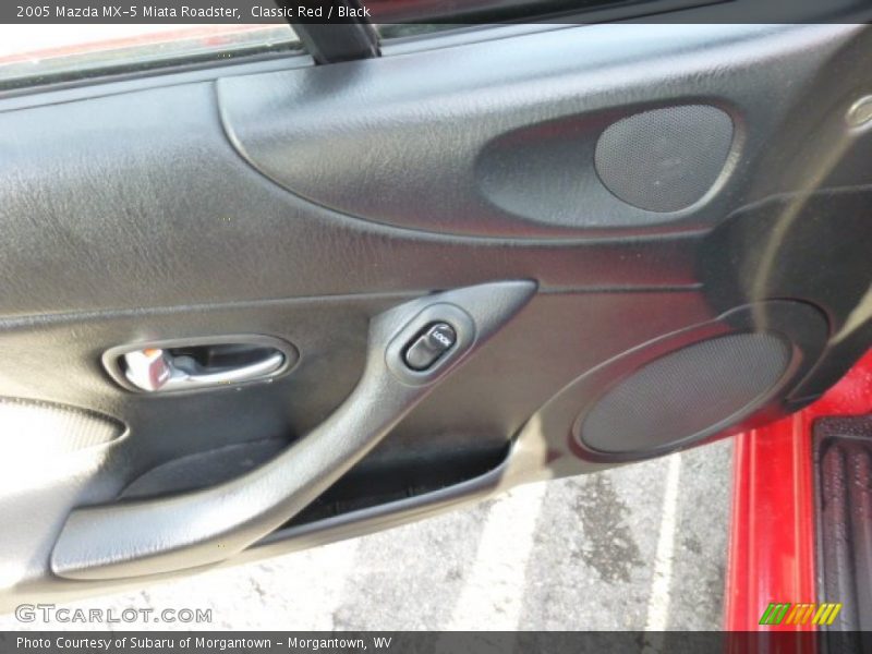 Classic Red / Black 2005 Mazda MX-5 Miata Roadster