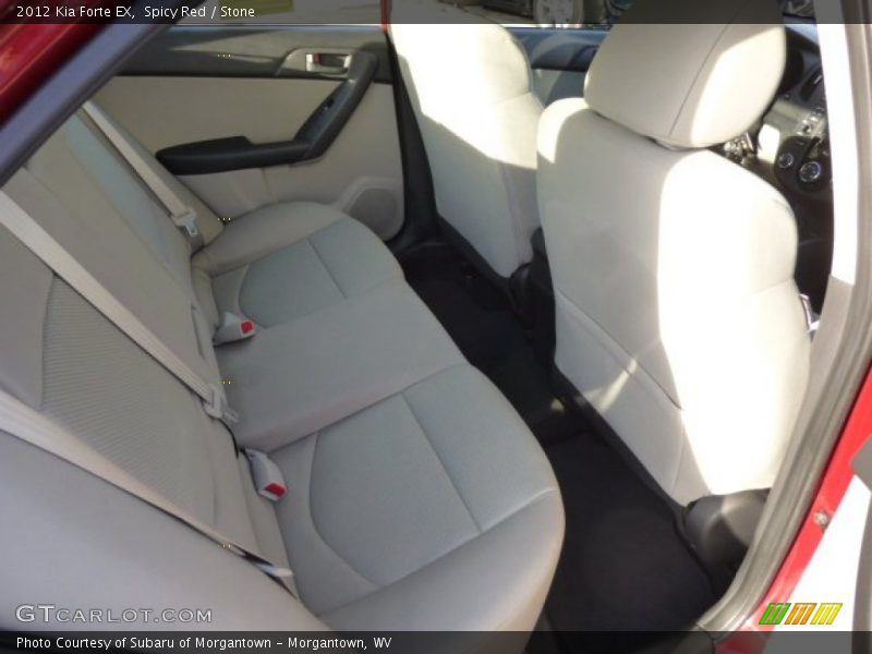 Spicy Red / Stone 2012 Kia Forte EX