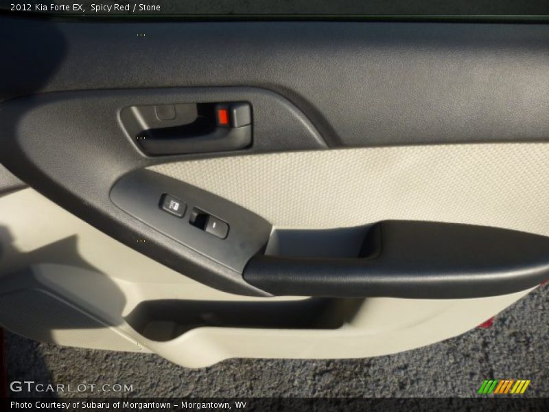 Spicy Red / Stone 2012 Kia Forte EX