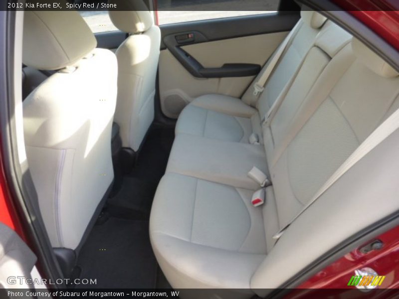 Spicy Red / Stone 2012 Kia Forte EX