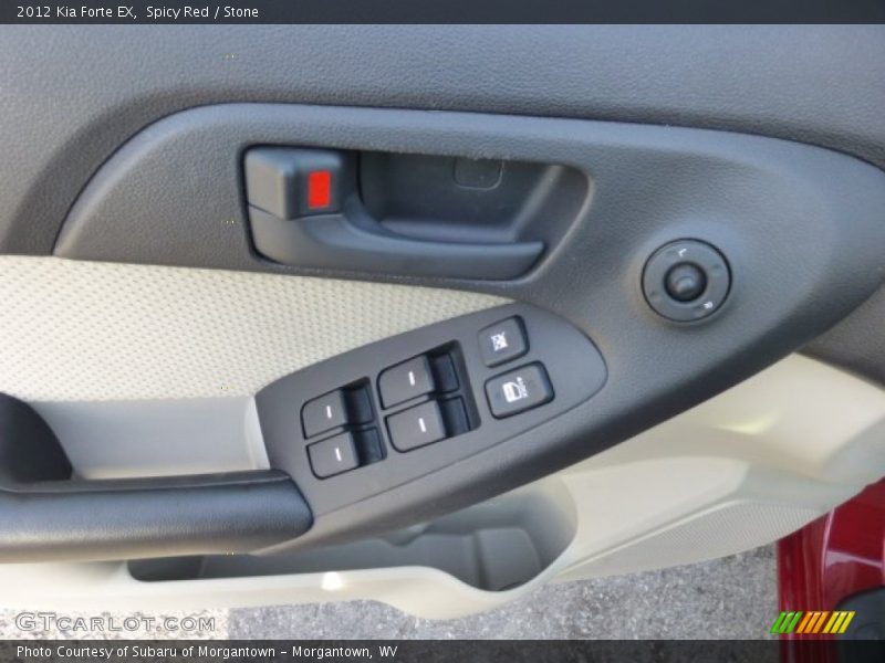 Spicy Red / Stone 2012 Kia Forte EX