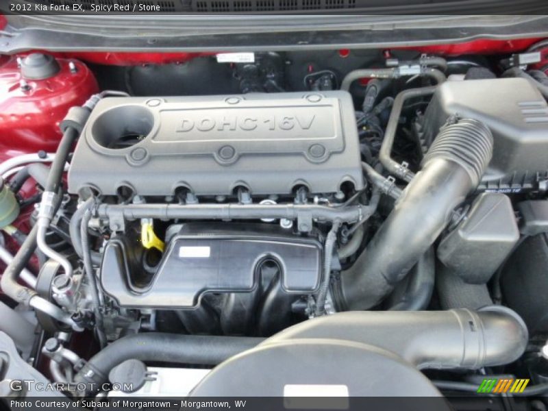 Spicy Red / Stone 2012 Kia Forte EX