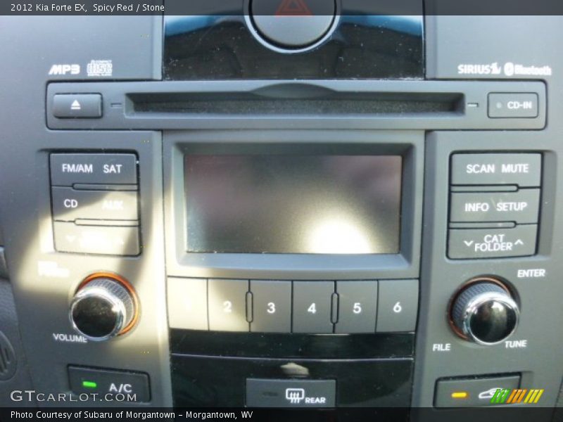 Spicy Red / Stone 2012 Kia Forte EX