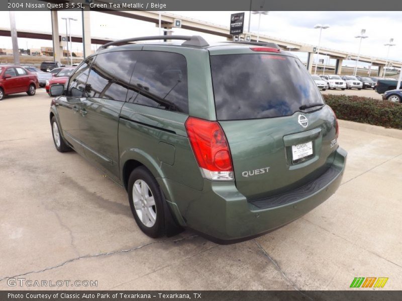 Green Tea Metallic / Beige 2004 Nissan Quest 3.5 SL