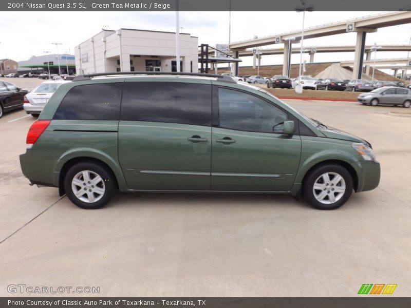 Green Tea Metallic / Beige 2004 Nissan Quest 3.5 SL