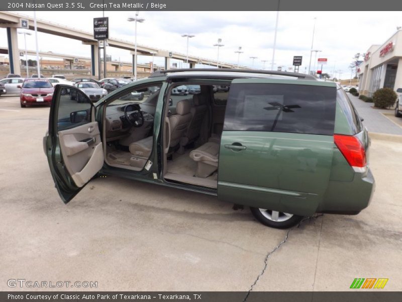 Green Tea Metallic / Beige 2004 Nissan Quest 3.5 SL