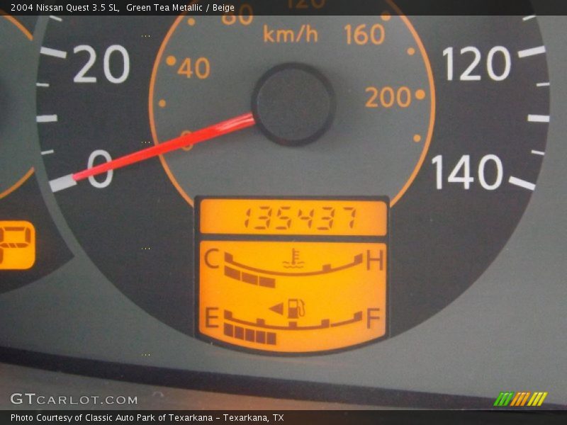 Green Tea Metallic / Beige 2004 Nissan Quest 3.5 SL