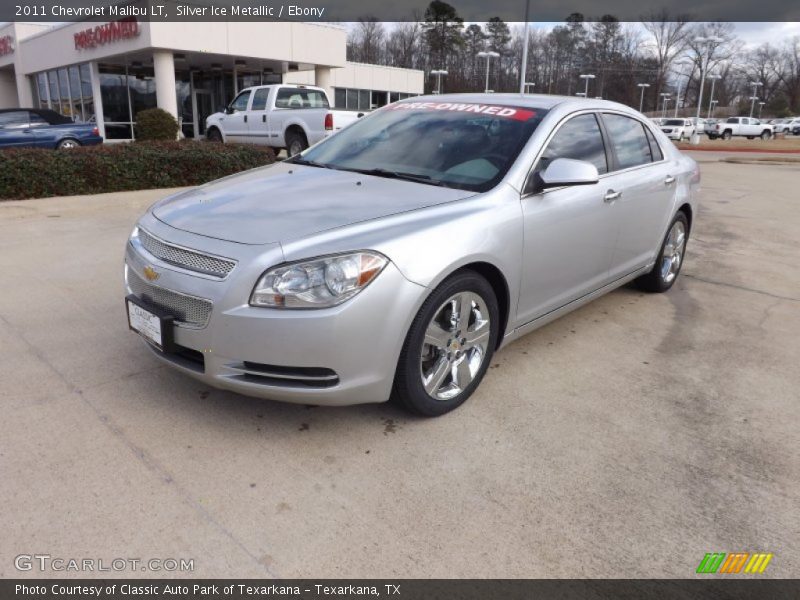 Silver Ice Metallic / Ebony 2011 Chevrolet Malibu LT