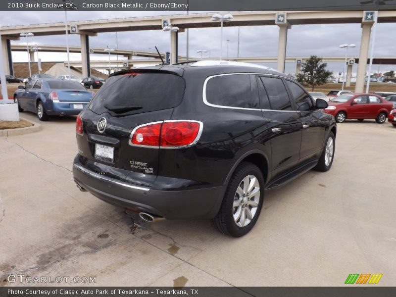 Carbon Black Metallic / Ebony/Ebony 2010 Buick Enclave CXL