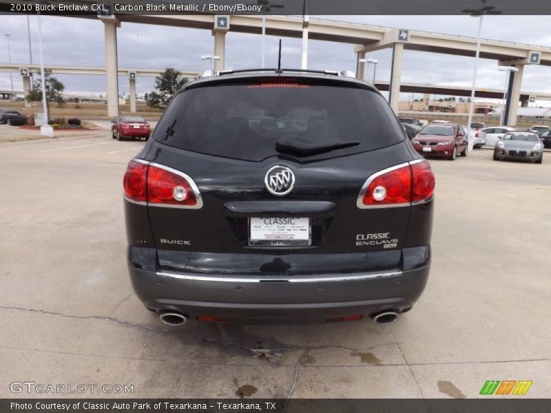 Carbon Black Metallic / Ebony/Ebony 2010 Buick Enclave CXL