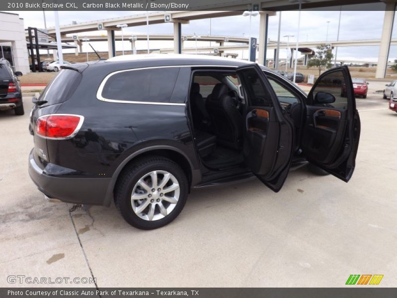 Carbon Black Metallic / Ebony/Ebony 2010 Buick Enclave CXL