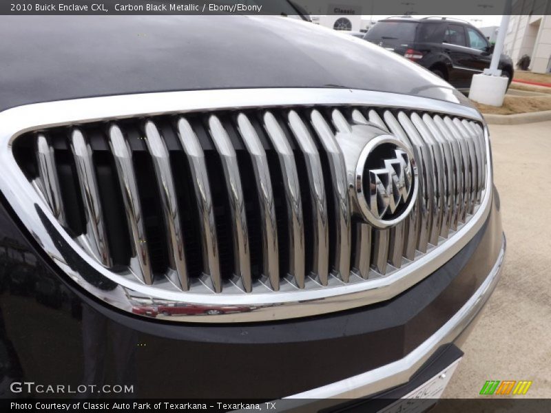 Carbon Black Metallic / Ebony/Ebony 2010 Buick Enclave CXL