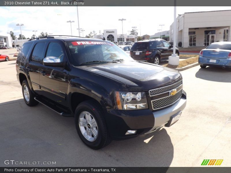 Black / Ebony 2010 Chevrolet Tahoe Z71 4x4