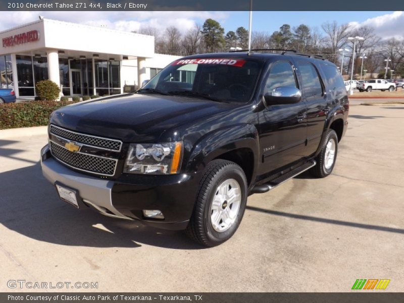 Black / Ebony 2010 Chevrolet Tahoe Z71 4x4