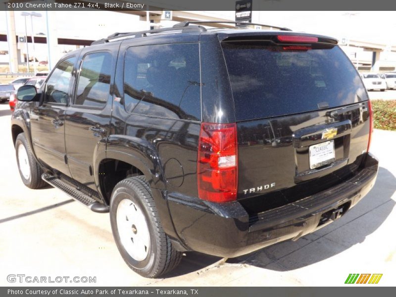Black / Ebony 2010 Chevrolet Tahoe Z71 4x4