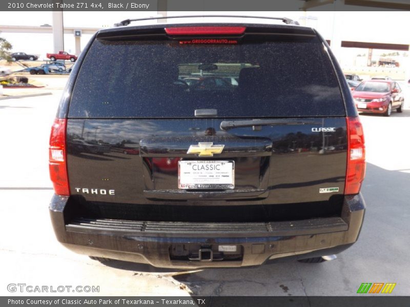 Black / Ebony 2010 Chevrolet Tahoe Z71 4x4