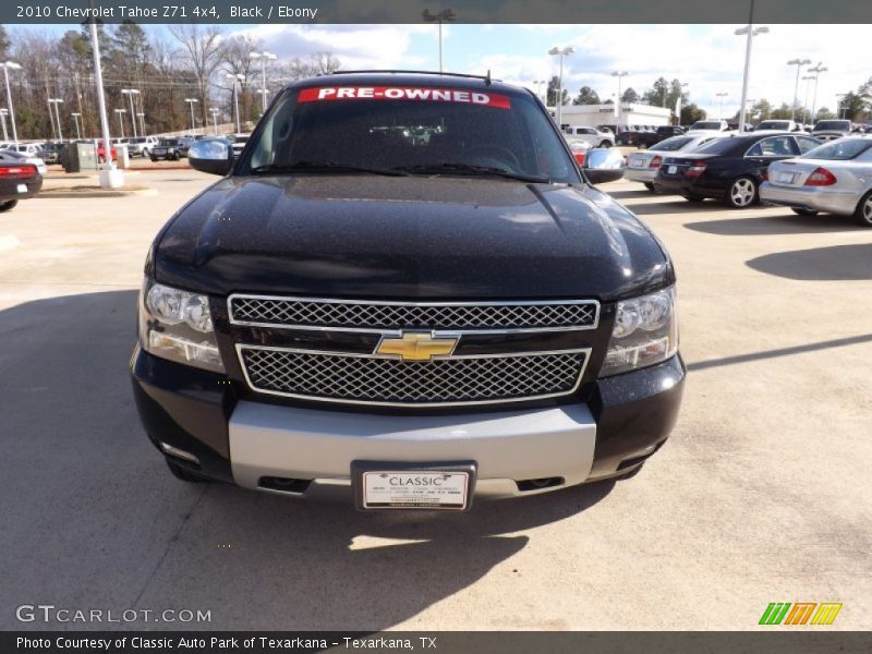 Black / Ebony 2010 Chevrolet Tahoe Z71 4x4