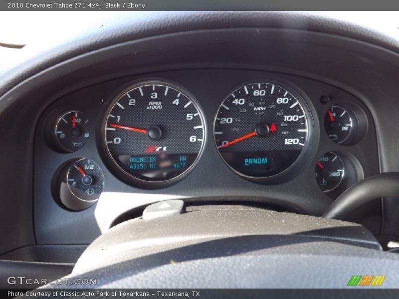 Black / Ebony 2010 Chevrolet Tahoe Z71 4x4