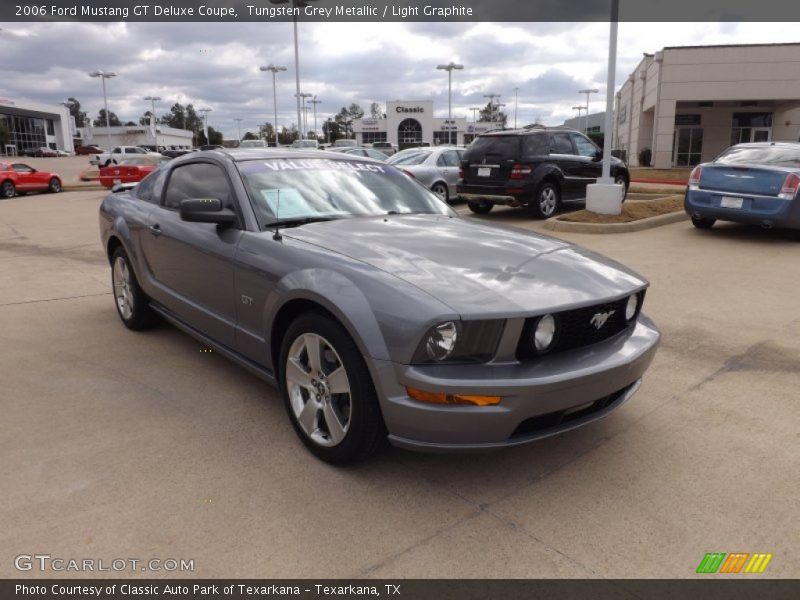 Tungsten Grey Metallic / Light Graphite 2006 Ford Mustang GT Deluxe Coupe