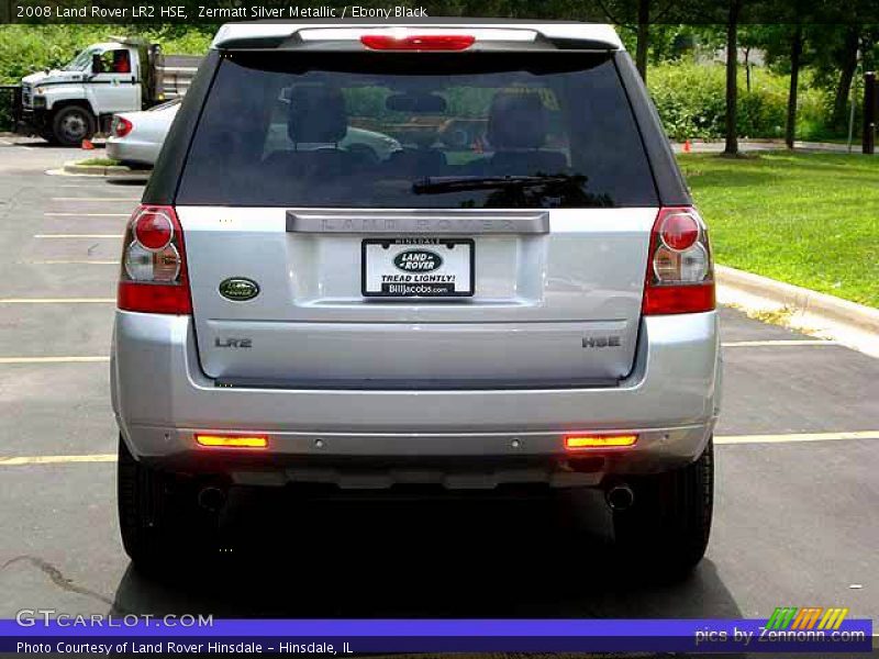 Zermatt Silver Metallic / Ebony Black 2008 Land Rover LR2 HSE