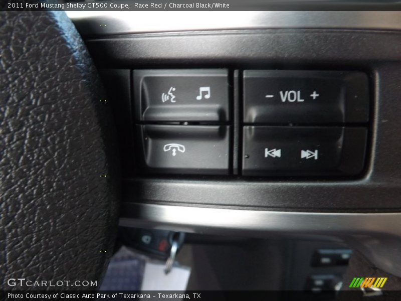 Controls of 2011 Mustang Shelby GT500 Coupe