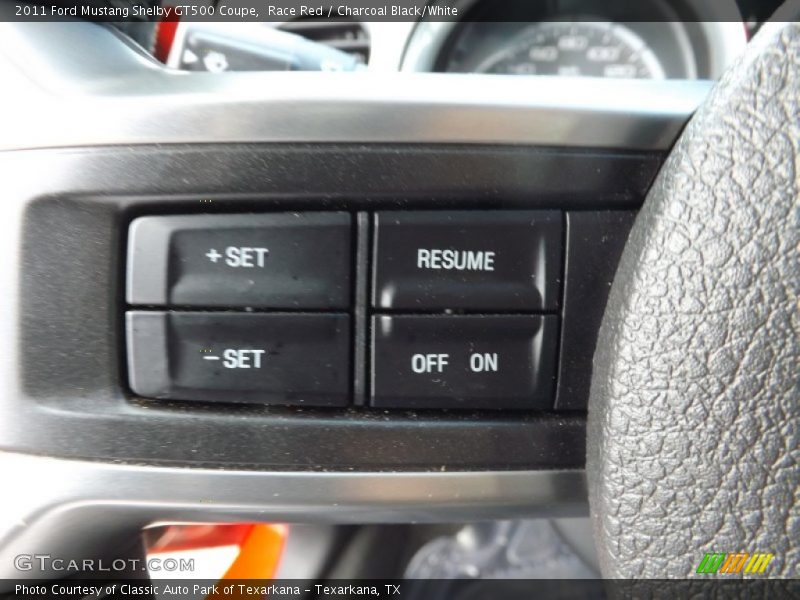 Controls of 2011 Mustang Shelby GT500 Coupe