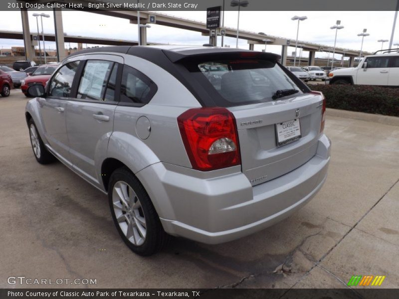 Bright Silver Metallic / Dark Slate Gray 2011 Dodge Caliber Heat