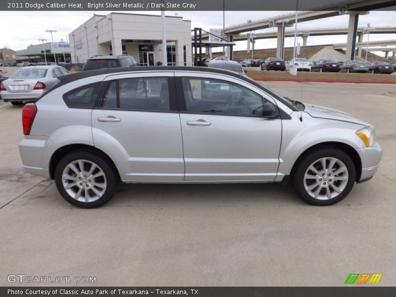 Bright Silver Metallic / Dark Slate Gray 2011 Dodge Caliber Heat