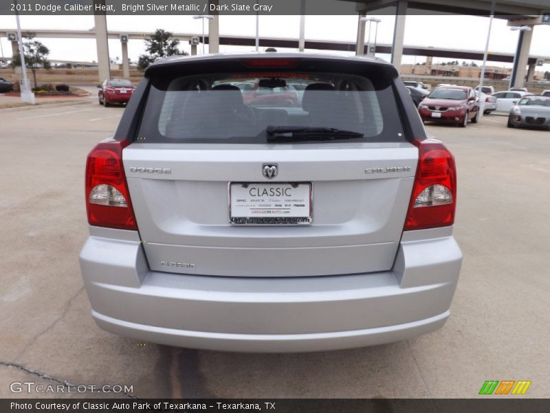 Bright Silver Metallic / Dark Slate Gray 2011 Dodge Caliber Heat