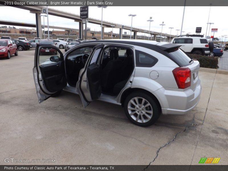 Bright Silver Metallic / Dark Slate Gray 2011 Dodge Caliber Heat