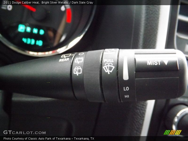 Bright Silver Metallic / Dark Slate Gray 2011 Dodge Caliber Heat