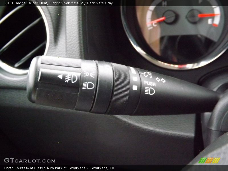 Bright Silver Metallic / Dark Slate Gray 2011 Dodge Caliber Heat
