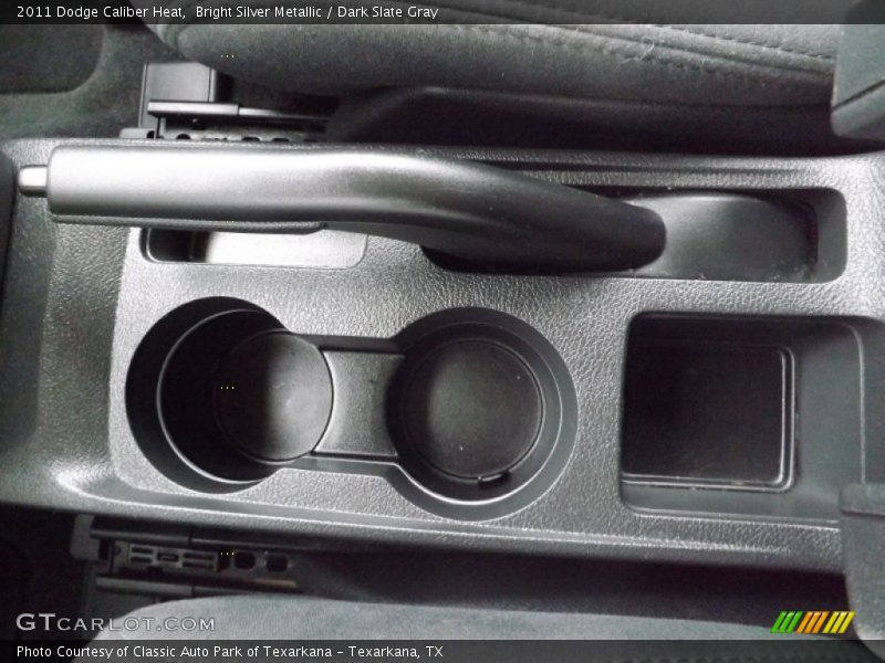 Bright Silver Metallic / Dark Slate Gray 2011 Dodge Caliber Heat