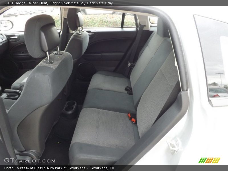 Bright Silver Metallic / Dark Slate Gray 2011 Dodge Caliber Heat