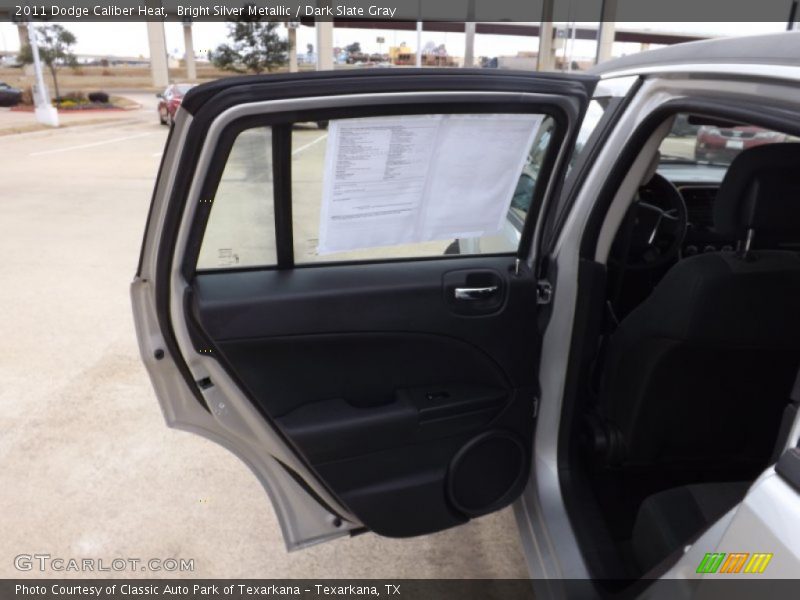 Bright Silver Metallic / Dark Slate Gray 2011 Dodge Caliber Heat