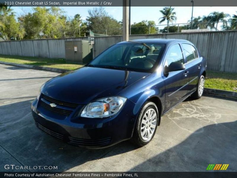 Front 3/4 View of 2010 Cobalt LS Sedan