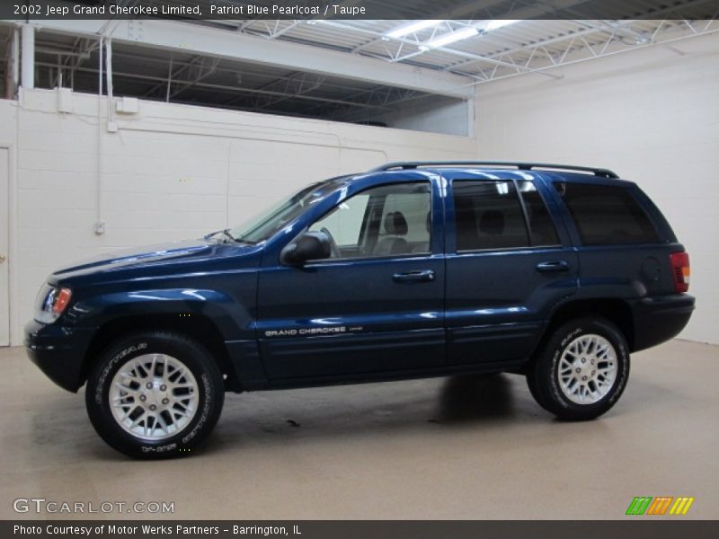  2002 Grand Cherokee Limited Patriot Blue Pearlcoat