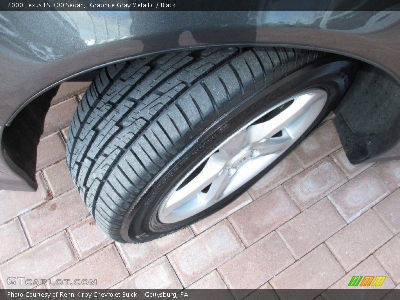 Graphite Gray Metallic / Black 2000 Lexus ES 300 Sedan