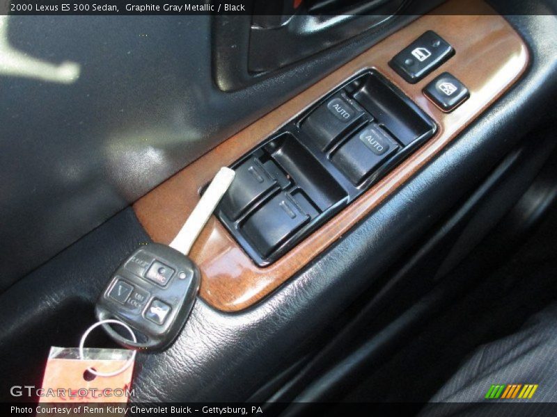 Graphite Gray Metallic / Black 2000 Lexus ES 300 Sedan