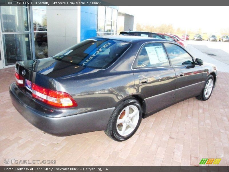 Graphite Gray Metallic / Black 2000 Lexus ES 300 Sedan