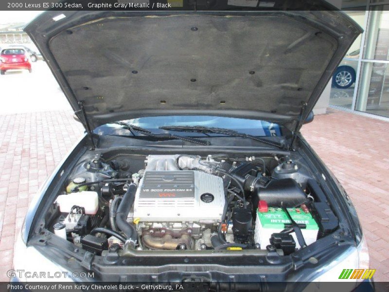 Graphite Gray Metallic / Black 2000 Lexus ES 300 Sedan