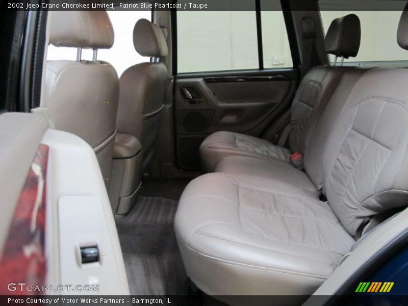Rear Seat of 2002 Grand Cherokee Limited