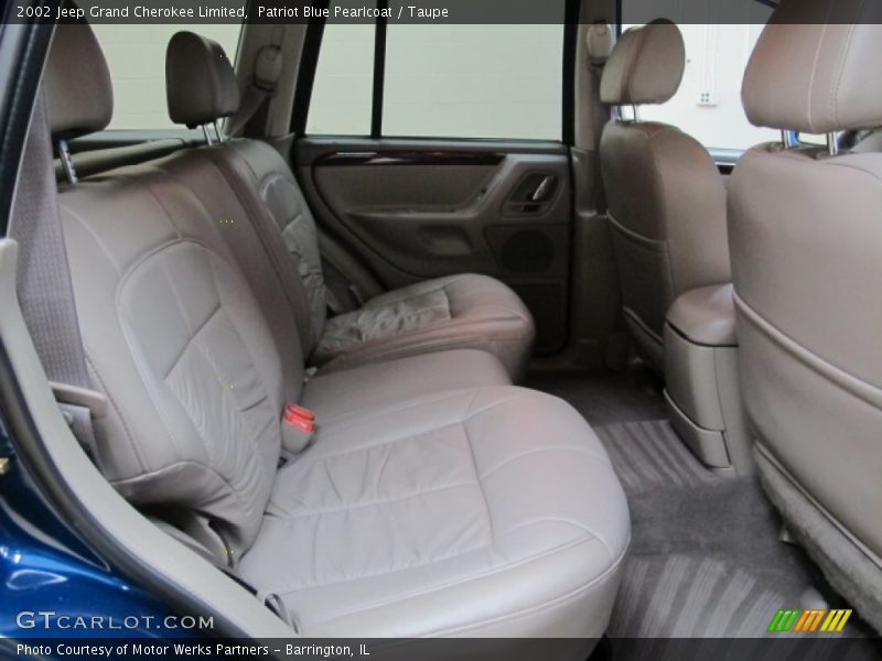 Rear Seat of 2002 Grand Cherokee Limited