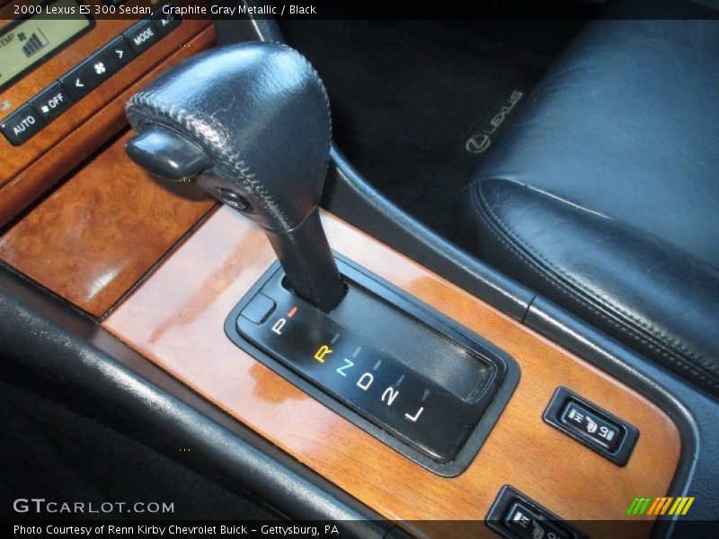 Graphite Gray Metallic / Black 2000 Lexus ES 300 Sedan