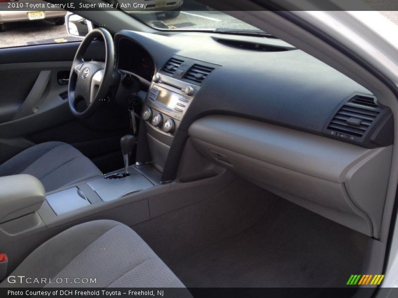 Super White / Ash Gray 2010 Toyota Camry LE