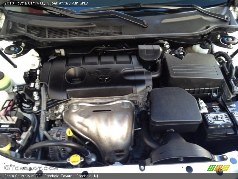 Super White / Ash Gray 2010 Toyota Camry LE