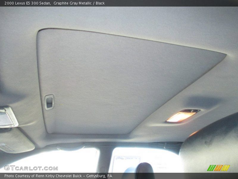Graphite Gray Metallic / Black 2000 Lexus ES 300 Sedan