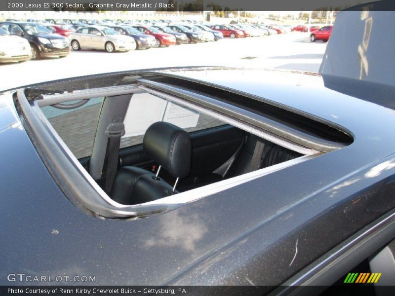 Graphite Gray Metallic / Black 2000 Lexus ES 300 Sedan